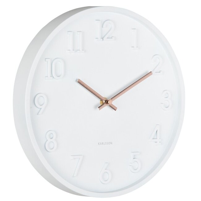 Karlsson Wandklok Calma wit