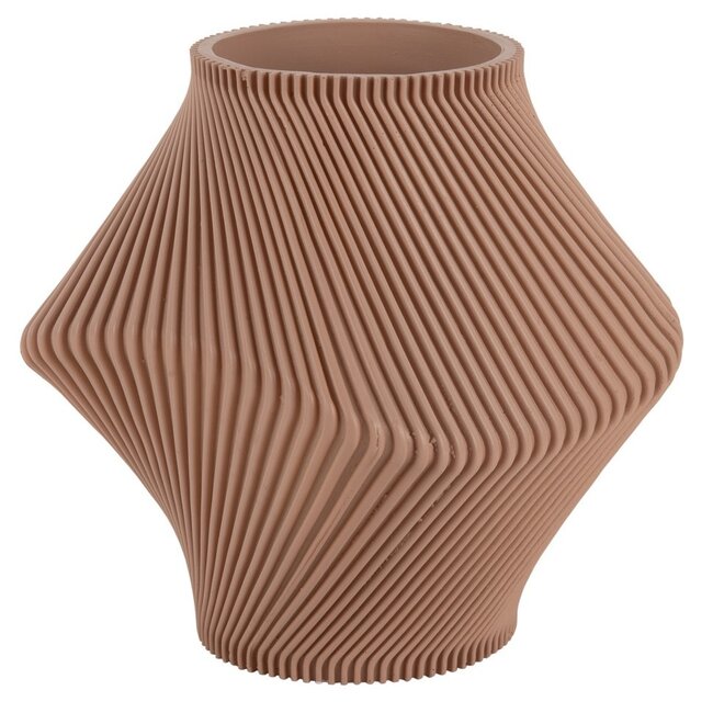 Present Time Vaas Twisted Rib zacht bruin