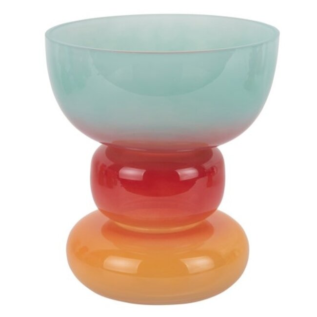 Present Time Vaas Summer Vibes glas breed multi colour