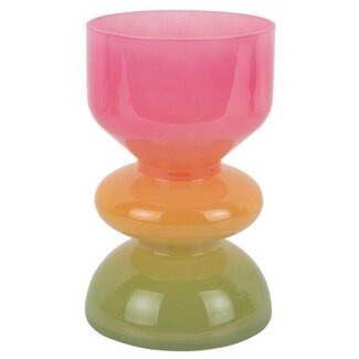 Present Time Vaas Funky Vibes glas klein multi colour