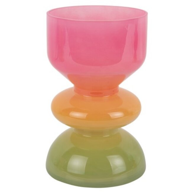 Present Time Vaas Funky Vibes glas klein multi colour
