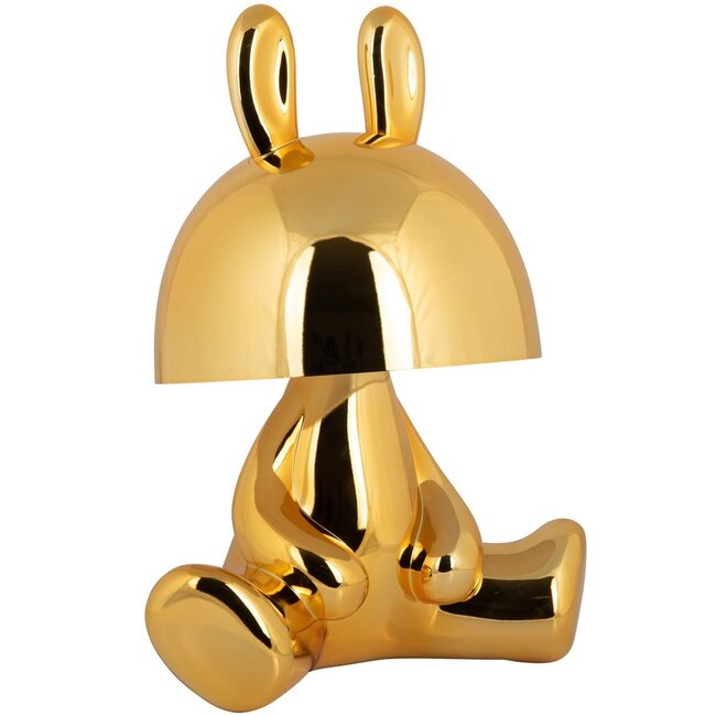 Leitmotiv Tafellamp Bunny LED met bluetooth speaker goud