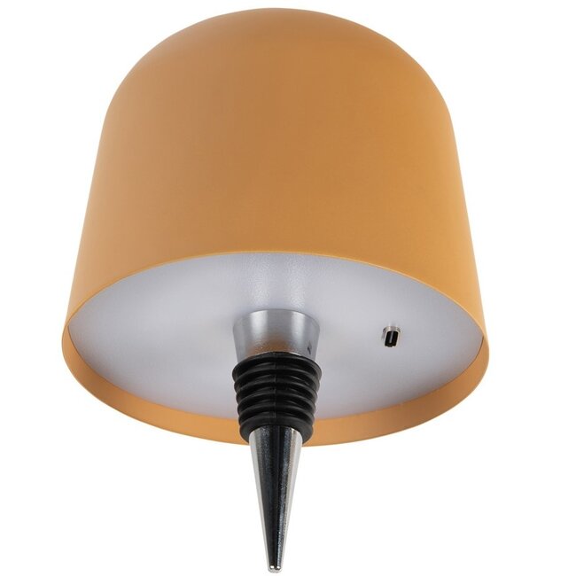 Leitmotiv Flessenlamp Cone Hat LED geel