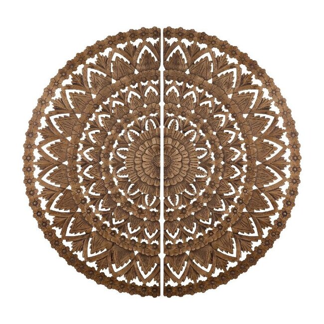 PTMD Wandornament Willian Bruin 2 delen