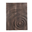 PTMD Wandornament Mattin Bruin mangohout rechthoekig met cirkels