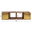 WoonStijl Dressoir 2D brass