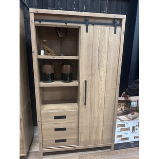 WoonMax Opbergkast Cottage Natur 109 cm - showroommodel
