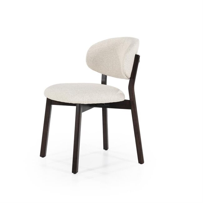 Eleonora Stoel Mikky bruin - beige Moon