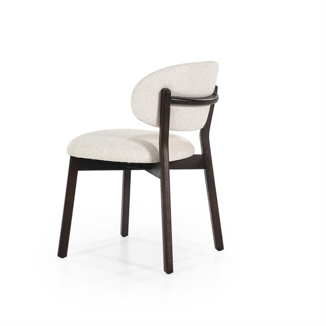 Eleonora Stoel Mikky bruin - beige Moon