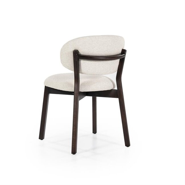 Eleonora Stoel Mikky bruin - beige Moon