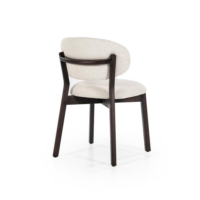 Eleonora Stoel Mikky bruin - beige Moon