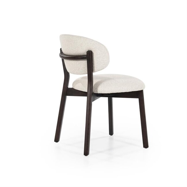 Eleonora Stoel Mikky bruin - beige Moon