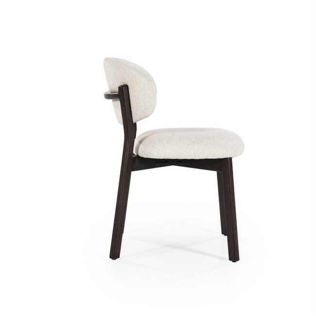 Eleonora Stoel Mikky bruin - beige Moon