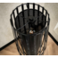 WoonStijl Vloerlamp 120 3L cylinder mesh / Charcoal