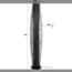 WoonStijl Vloerlamp 150 4L cylinder mesh / Charcoal
