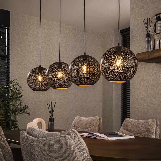WoonStijl Hanglamp 4x Ø25 zip
