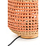 Light en Living Tafellamp Ø32X34,5 Cm Kalipa Rattan Natural+Terra