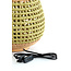 Light en Living Tafellamp Ø32x34,5 cm KALIPA rotan  naturel+groen