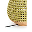Light en Living Tafellamp Ø32x34,5 cm KALIPA rotan  naturel+groen