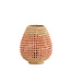 Light en Living Tafellamp Ø32X34,5 Cm Kalipa Rattan Natural+Terra