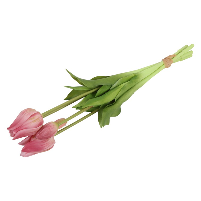 Countryfield Boeket kunstbloemen Tulip Greigii paars