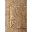 PTMD Wandornament Dishita Crème vierkant mdf S
