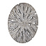 PTMD Wandornament Bonte Creme MDF Wavy rond L