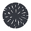 PTMD Wandornament Bonte Creme MDF Wavy rond L