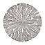 PTMD Wandornament Bonte Creme MDF Wavy rond L