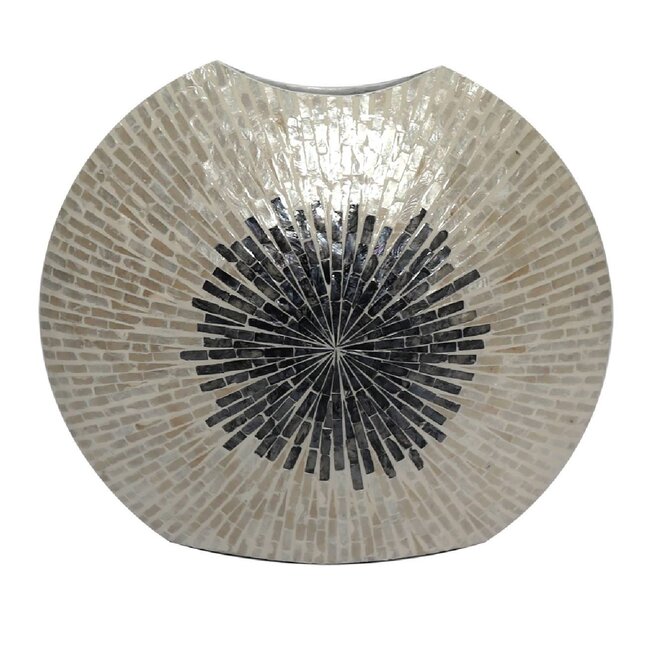 PTMD Vaas Vojtech Wit ovaal bamboo L