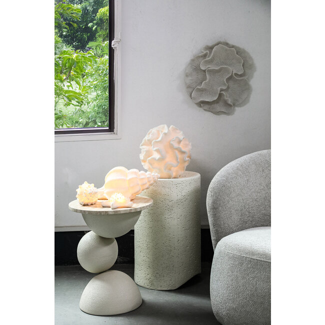 PTMD Tafellamp Graeme Wit Zeester sea star shaped LED lamp S