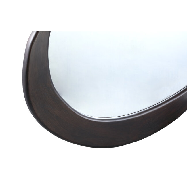 PTMD Spiegel Barragh Bruin hout organisch Medium