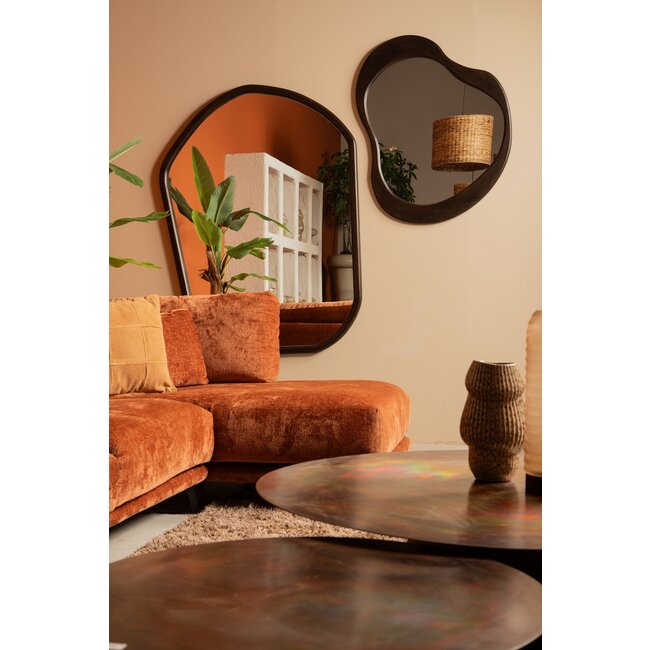 PTMD Spiegel Denholm Bruin hout groot