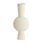 Light & Living Vaas deco  Ø18X54,5 cm KAVANSI mat creme