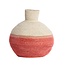 Light en Living Mand Ø32X37,5 Cm Bisira Seagrass Natural+Roze