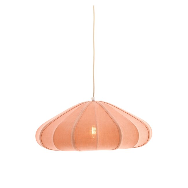 Light en Living Hanglamp Ø50X20 cm Cesano licht roze