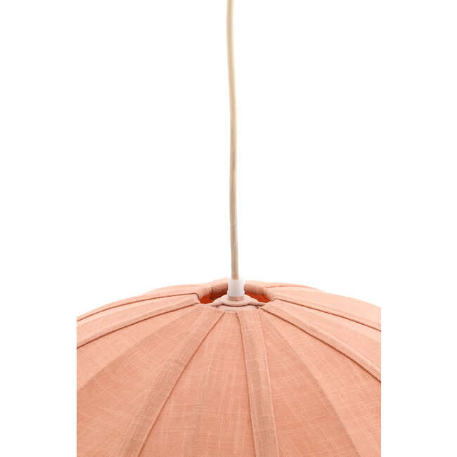 Light en Living Hanglamp Ø50X20 cm Cesano licht roze