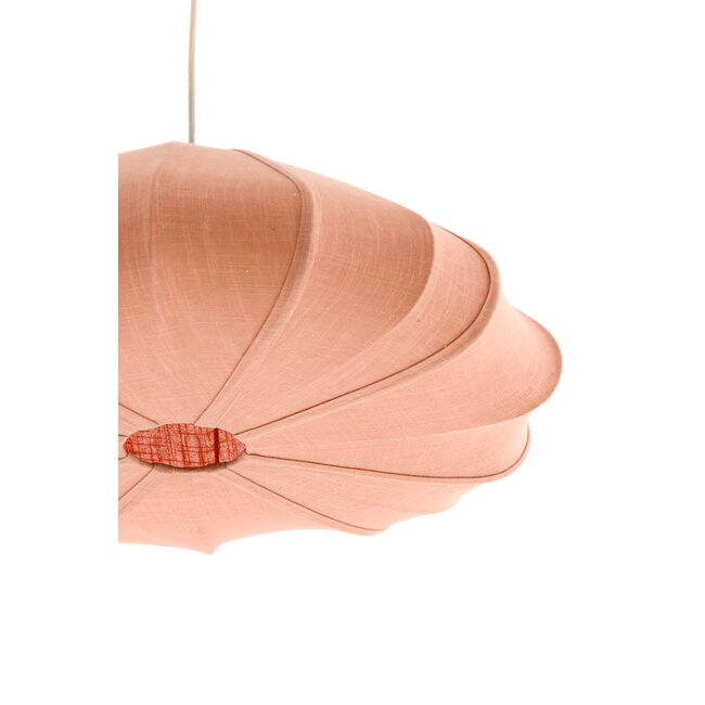 Light en Living Hanglamp Ø50X20 cm Cesano licht roze