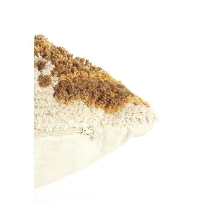 Light en Living Kussen 45X45 Cm LOULOU Creme+Multi