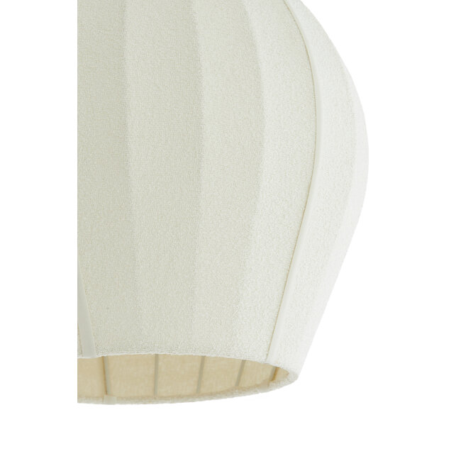 Light en Living Hanglamp Ø44x42 cm ZAGORI bouclé creme