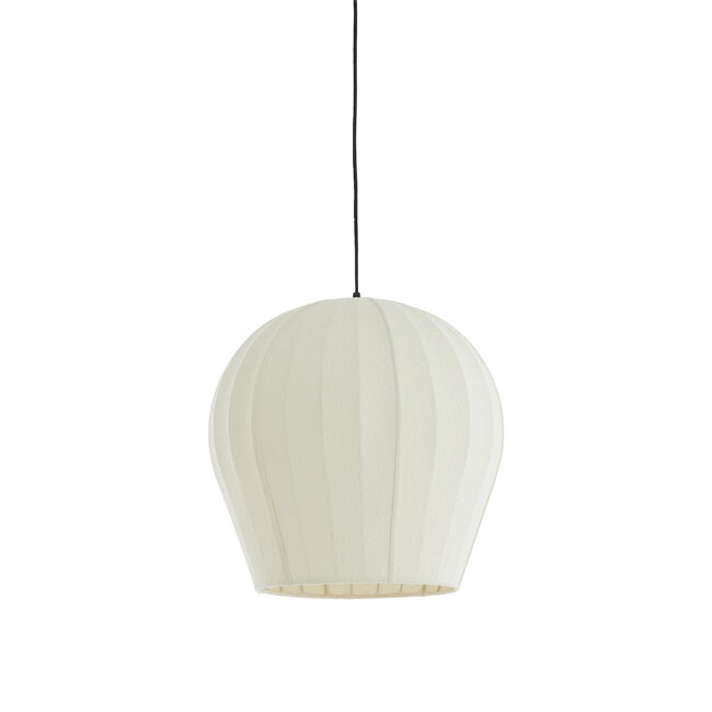 Light en Living Hanglamp Ø44x42 cm ZAGORI bouclé creme