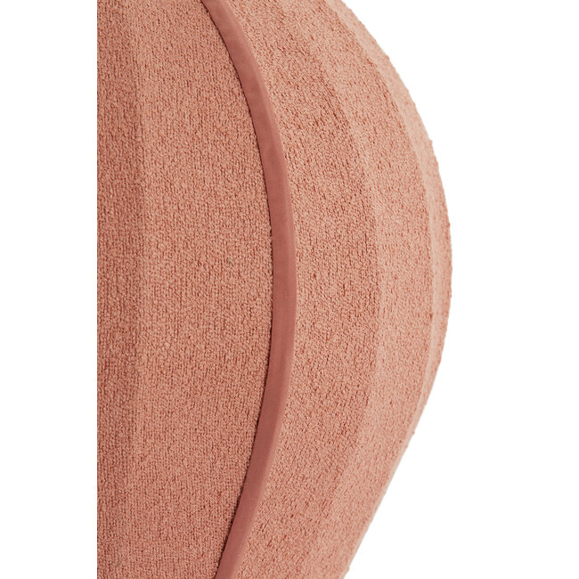 Light en Living Hanglamp Ø44x42 cm ZAGORI bouclé coral