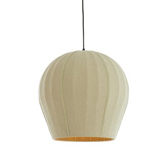 Light en Living Hanglamp Ø44x42 cm ZAGORI bouclé mintgroen