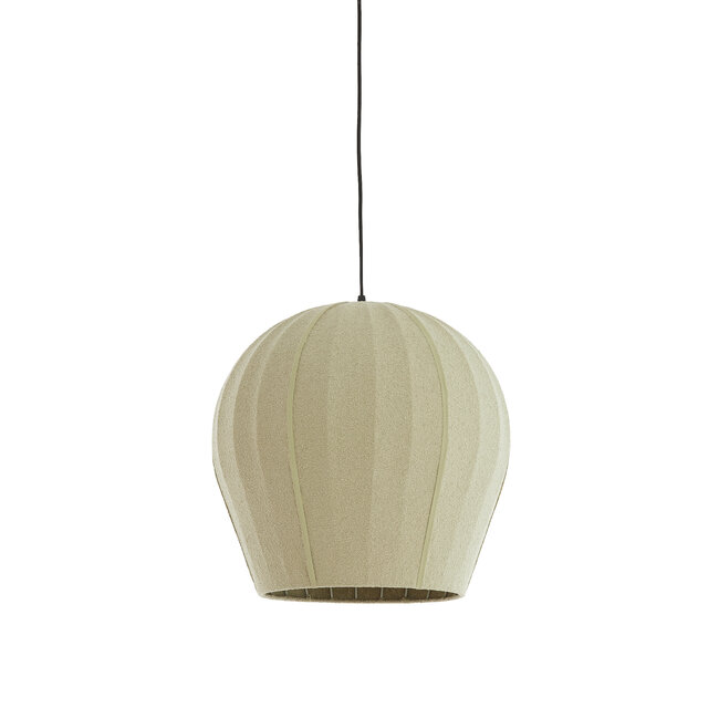 Light en Living Hanglamp Ø44x42 cm ZAGORI bouclé mintgroen