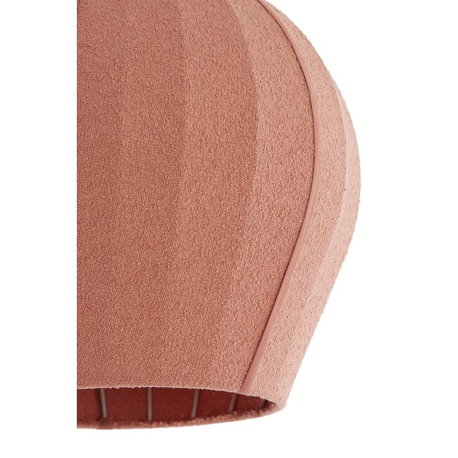 Light en Living Hanglamp Ø35X33 cm ZAGORI bouclé coral