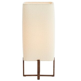 Light en Living Tafellamp 21,5X21,5X50,5 Cm WYN hout D Bruin+Boucl Creme Light en Living Tafellamp 21,5X21,5X50,5 Cm WYN hout D Bruin+Boucl Creme