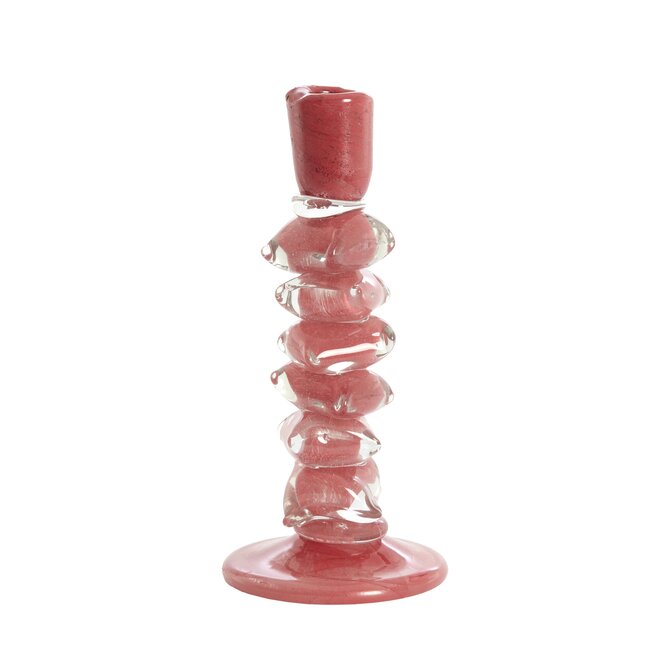 Light & Living Kandelaar Ø11,5X29,5 cm ESTINA rood
