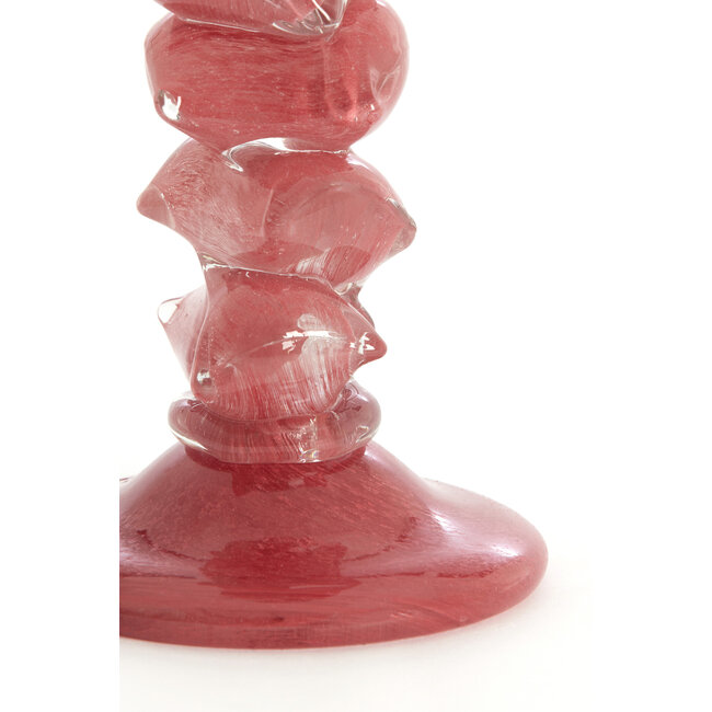 Light en Living Kandelaar Ø11,5X35 Cm ESTINA rood