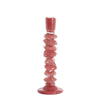 Light en Living Kandelaar Ø11,5X35 Cm ESTINA rood