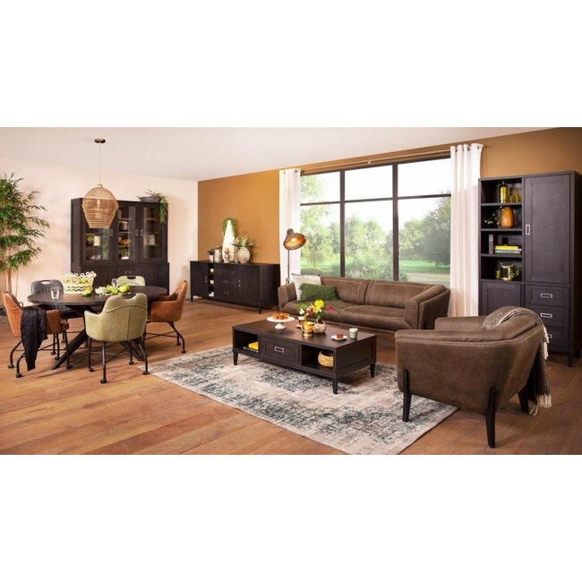 WoonMax Mike TV meubel 150 cm old piano